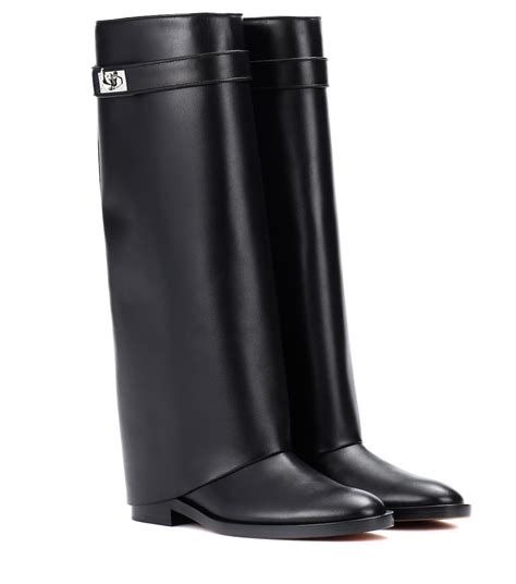 stivali givenchy shark lock usati|Shark Lock Boots .